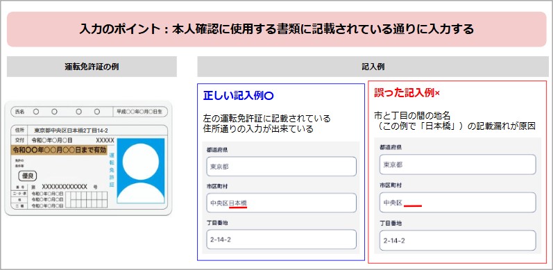 どのような場合に本人確認が「不承認」となるか教えて - ANA Pay